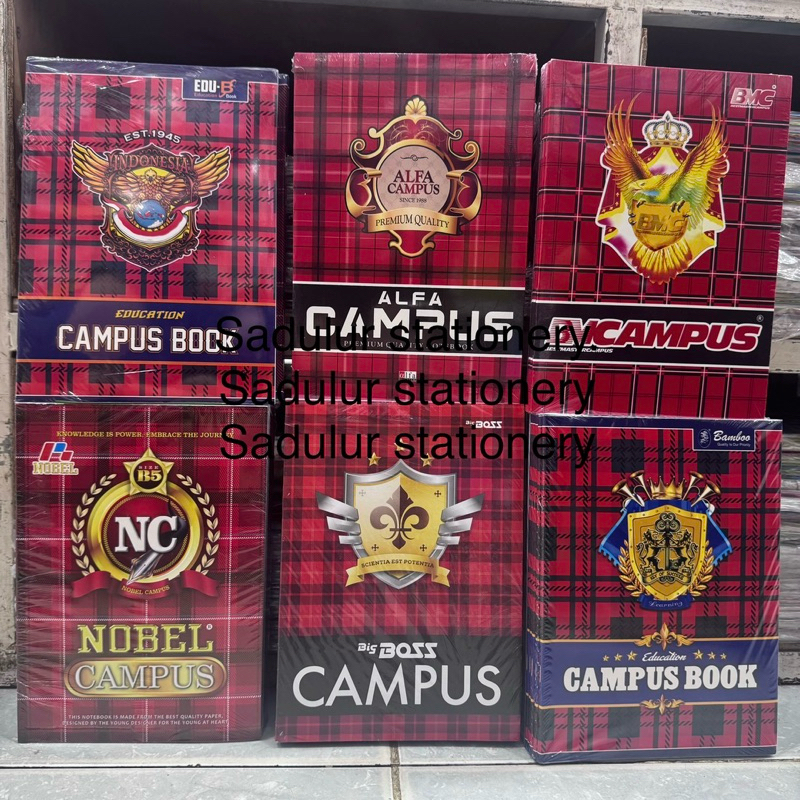 

BMC Campus boxy 36 lembar / Buku Campus Besar Murah (1 Pak - 10pcs)