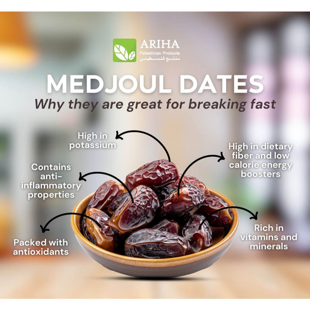 

Kurma Medjoul Palestine Ariha 500gr