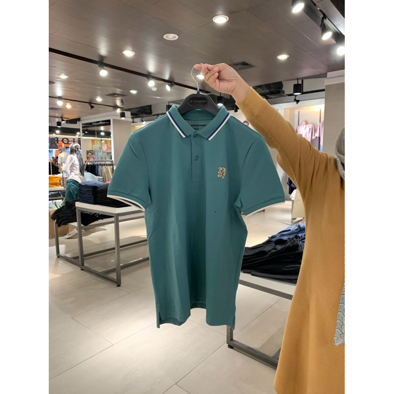 GIORDANO Mini Lion, Mini Napoleon Classic,Text,Polos - jastip polo man