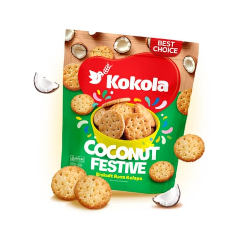

KOKOLA COCONUT FESTIVE 300 GR