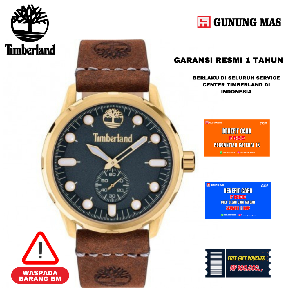 Timberland TDWGA 0028502 Jam Tangan Pria 100% Original