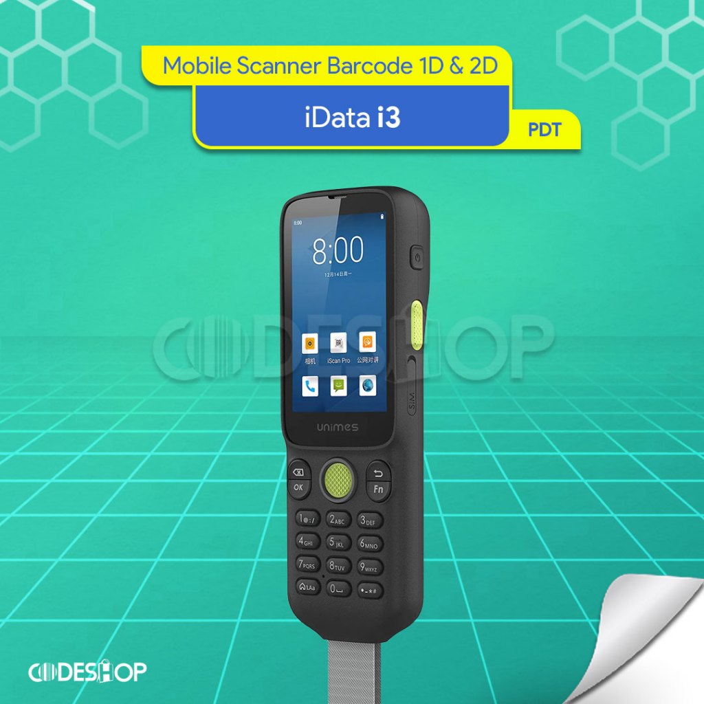 Mobile Barcode Scanner iData I3