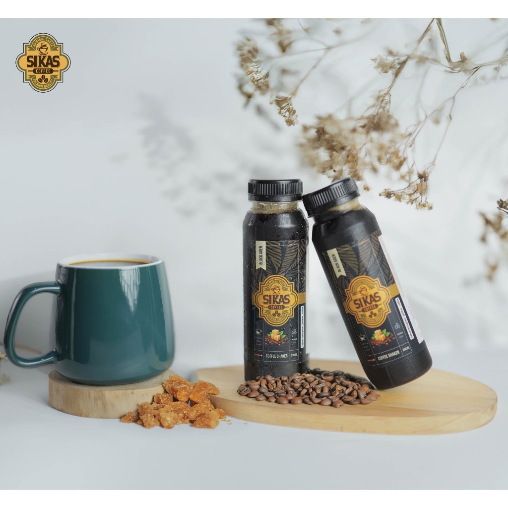 

Black Aren Sikas Coffee Botol Shaker 1 Liter Kopi Instan Tinggal Seduh dan di Shaker