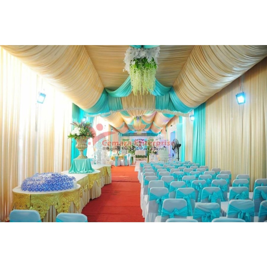 jual tenda pesta, tenda pernikahan, tenda dekorasi ukuran 6x12M
