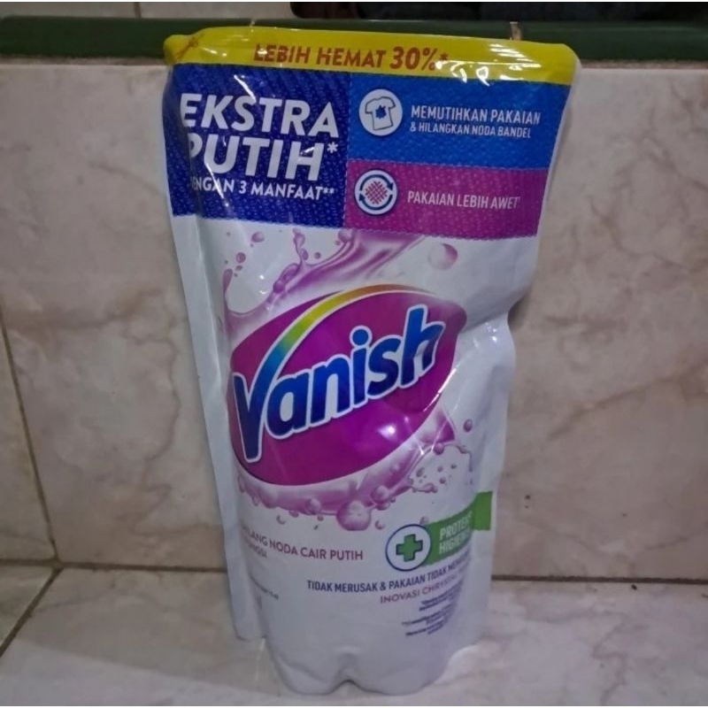 Penghilang Noda Cair Vanish Pink/Putih 750ml