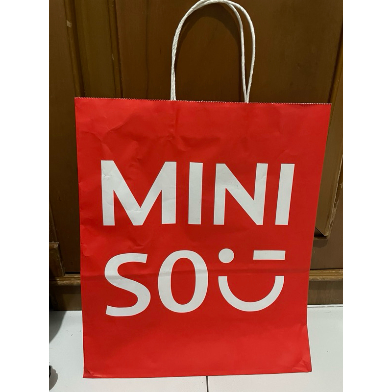 

paperbag miniso original