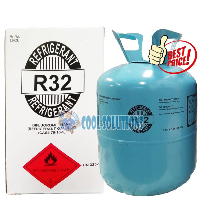 Refrigerant R32 - 9.5 Kg