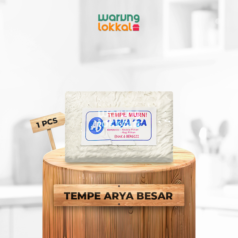 

Tempe Arya Besar 1 Pcs - Warung Lokkal