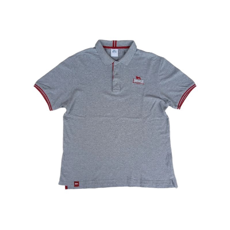 LONSDALE Polo Shirt Grey Original