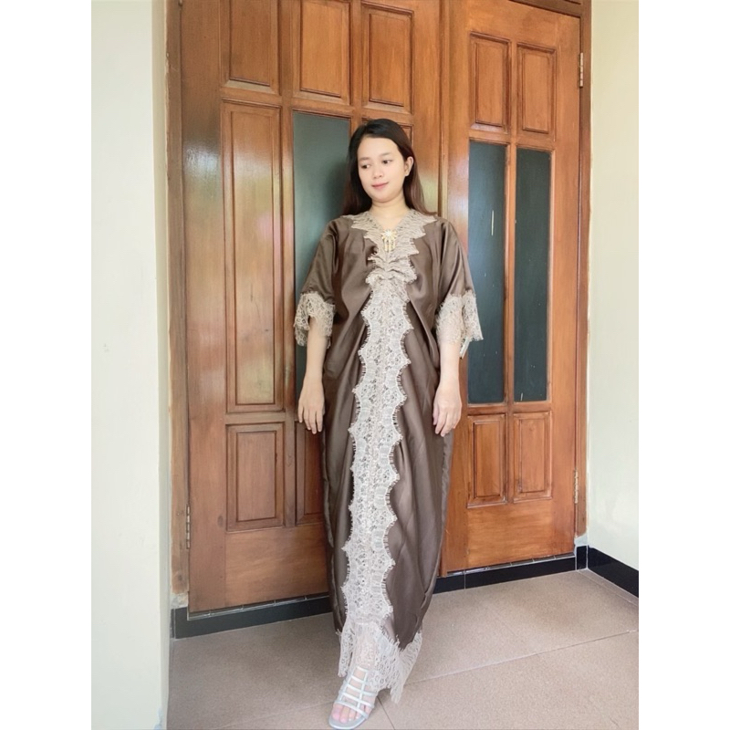 Kaftan satin silk