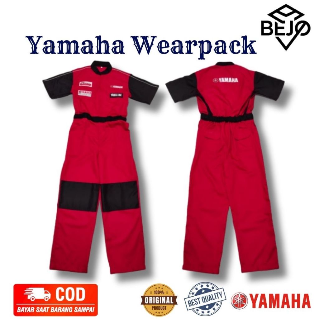 AMAHA WEARPACK || SERAGAM MEKANIK YAMAHA WEARPACK || WEARPACK SERAGAM MEKANIK YAMAHA