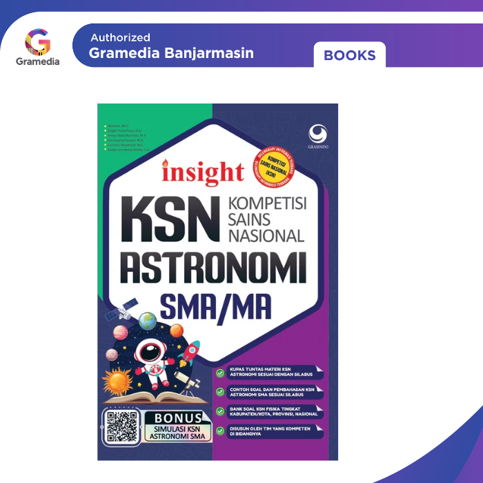 Gramedia Banjarmasin - INSIGHT KSN (Kompetisi Sains Nasional) Astronomi SMA