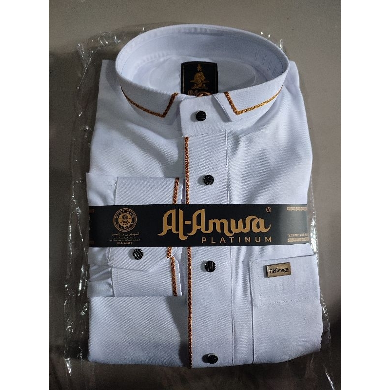 JUBAH PLATINUM AL AMWA THALHAH JUBAH THOBE AL AMWA GAMIS PRIA JUBAH DEWASA AL AMWA