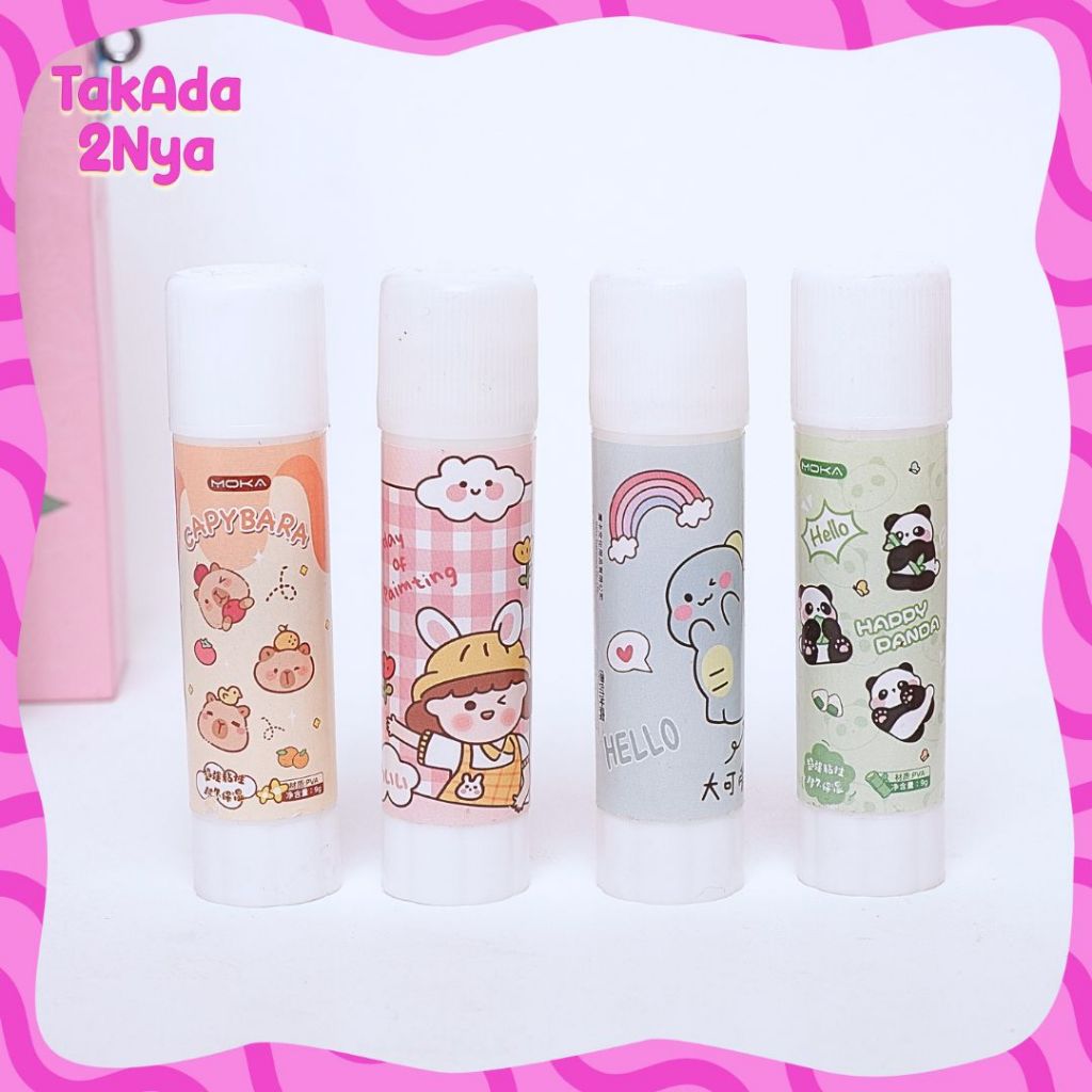 

Lem Stick Kertas Roll Putar Padat Twist Karakter Lucu Glue Sekolah Kerajinan Jurnal Kantor