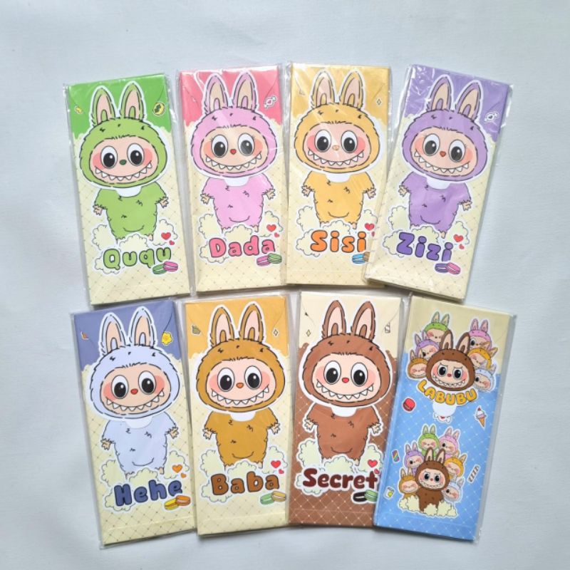 

(isi 5pcs) Amplop Labubu besar uang langsung masuk tanpa dilipat