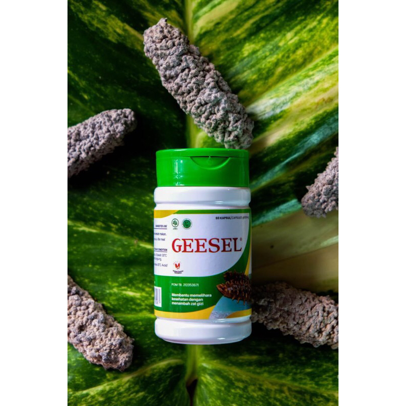 GEESEL Superfood Teripang Gamat Emas 30 Kapsul