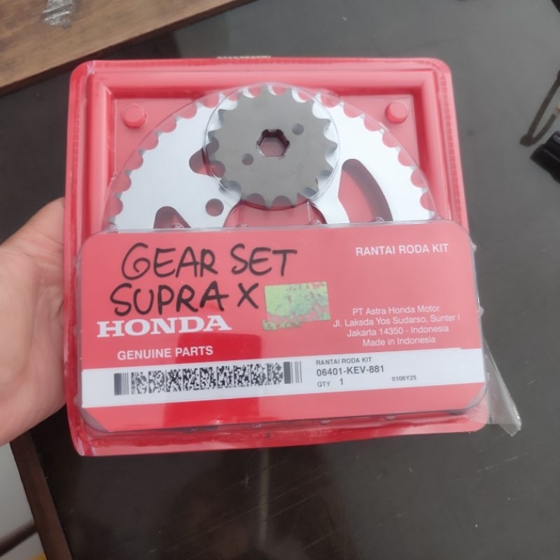 gear set supra x asli 06401KEV881