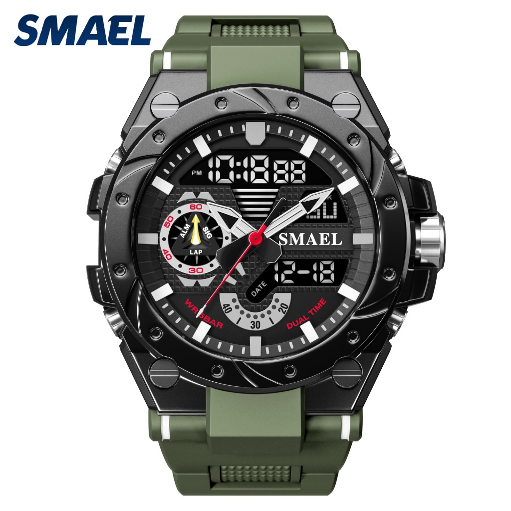 SMAEL  8060 Jam tangan pria,jam tangan anti air pria, Mesin Impor,hd,jam tangan smael,jam tangan pri