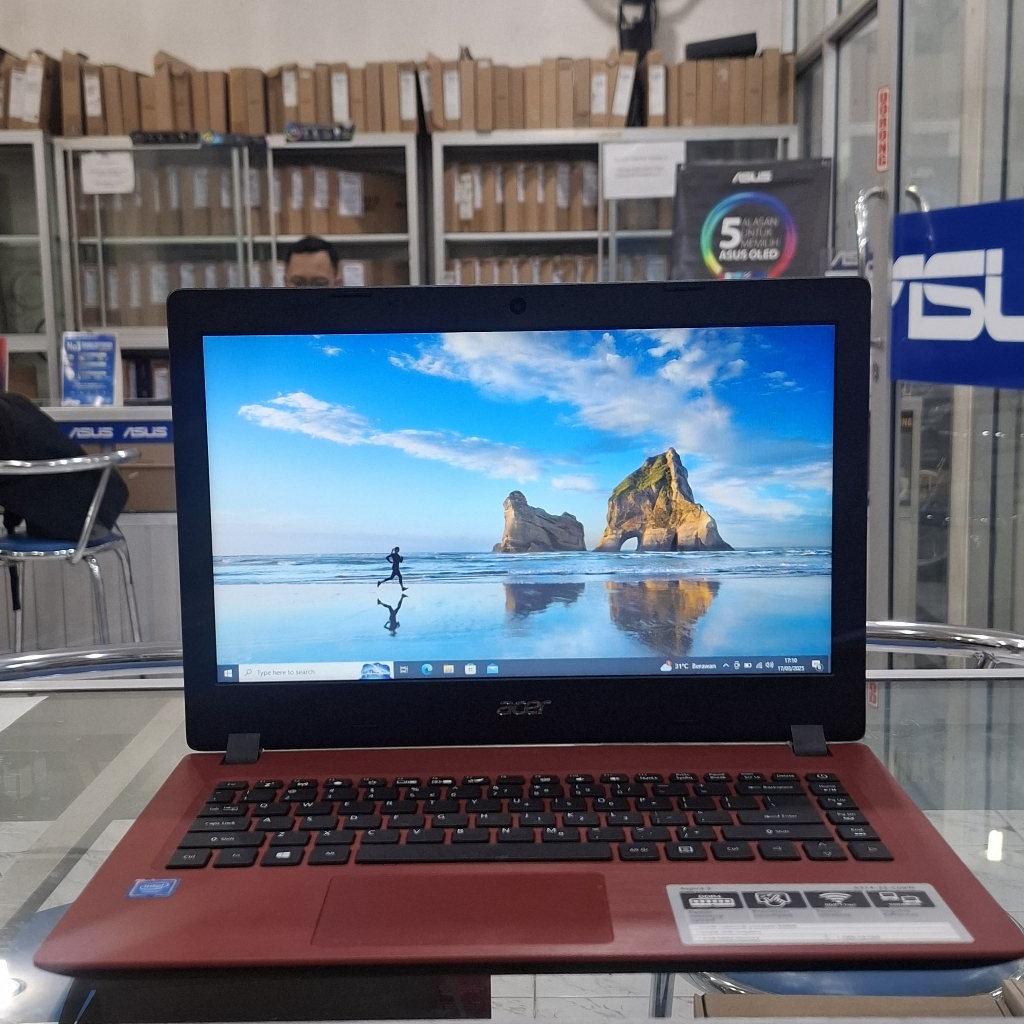 ACER ASPIRE 3 A314-32 Celeron N4000 RAM 4 GB HDD 1 TB SECOND MULUS