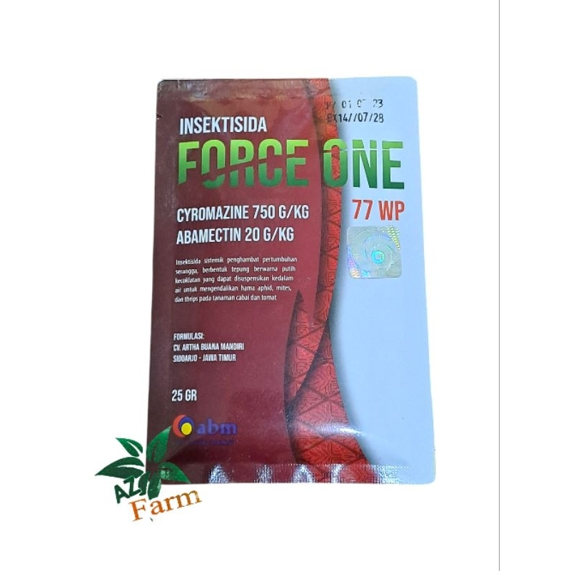 FORCE ONE 25GR INSEKTISIDA cyromazin 750g/l + abamectin 20g/l
