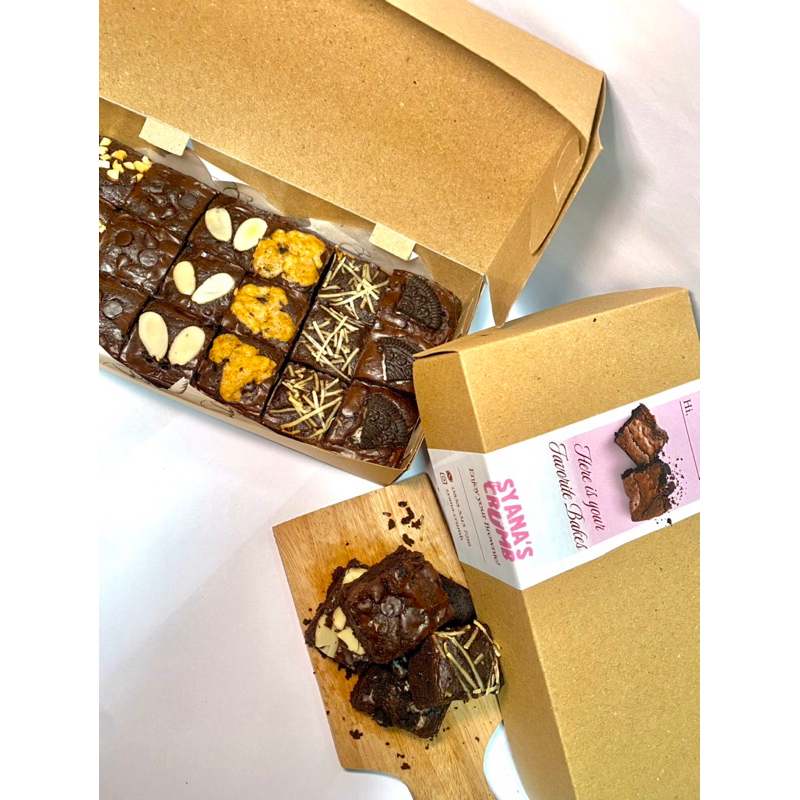 

Brownie Box Size