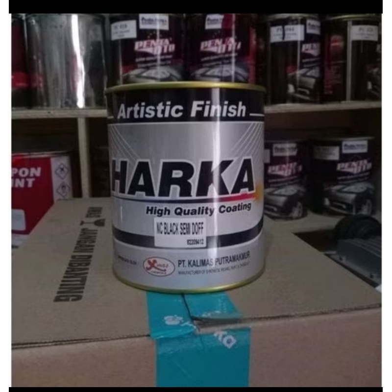 CAT NC HARKA BLACK/BLACK SEMI DOFF/BLACK DOFF/FERARRI RED/SILVER METALIC/ 1Kg CAT MOTOR MOBIL