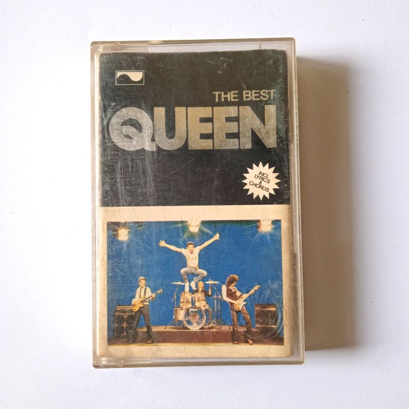 Antik Vintage Kaset Pita Rock Lama The Best Queen Original 1980 Utuh