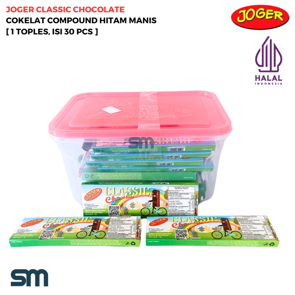 

JOGER CLASSIC COKLAT BATANG [1 TOPLES, ISI 30 PCS]