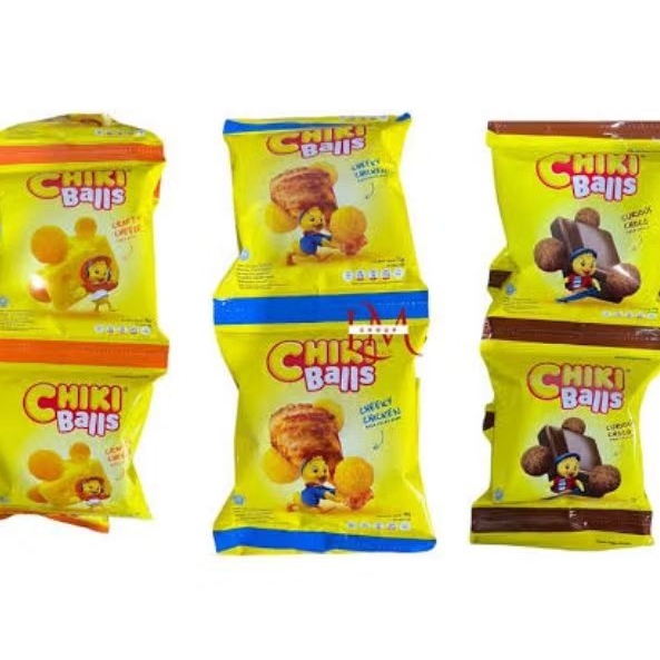 

CHIKI BALLS CHEEKY CHICKEN | CRAFTY CHEESE | CURIOUS CHOCO NETTO 10 GR x 10 PCS