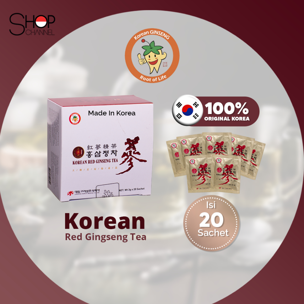 

KOREAN RED GINSENG TEA ( 20 sachet )