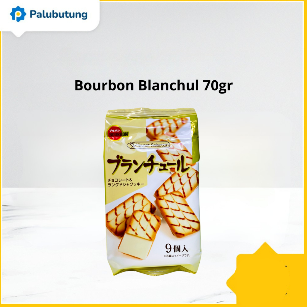 

PALUBUTUNG - Bourbon Blanchul 70gr Biskuit Jepang