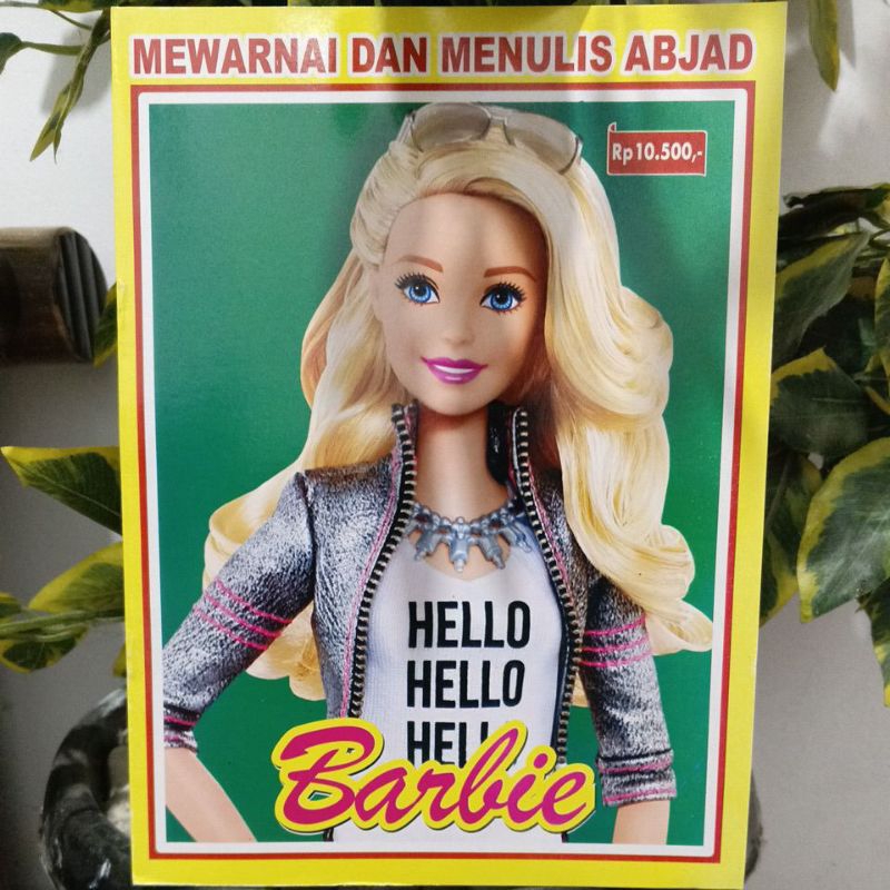 Buku Mewarnai Barbie 2