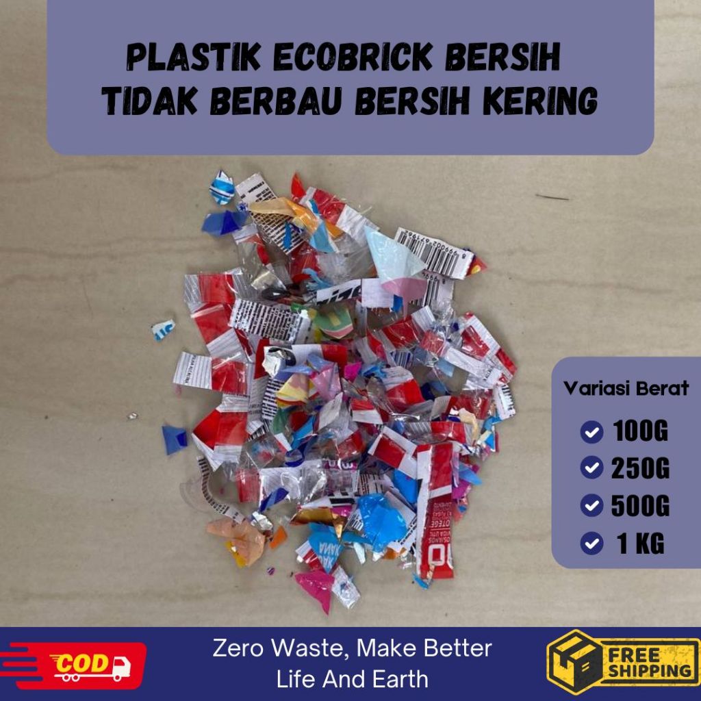 

Isian Plastik Botol Ecobrick Sudah Dipotong Bersih Kering Dan Tidak Berbau
