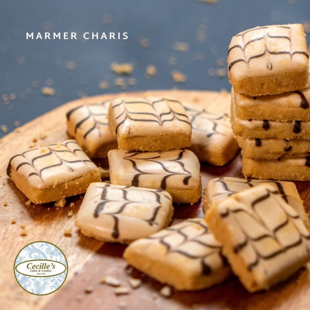 

Cecille’s Cakes & Cookies - Marmer Charis (Cheese Button)