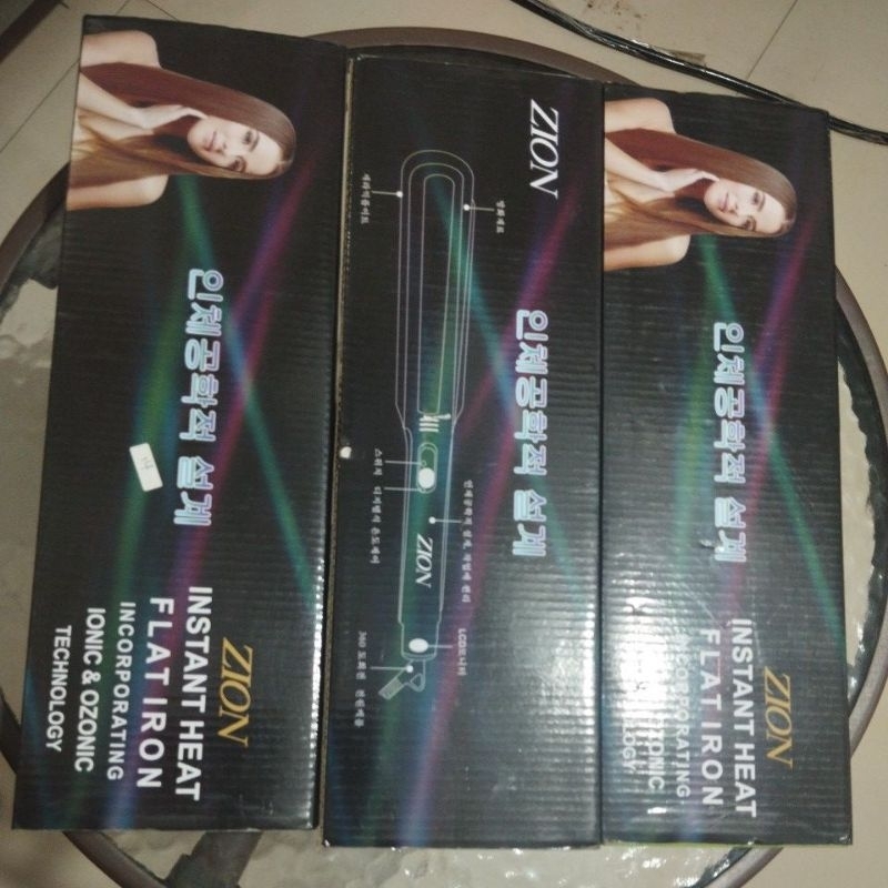 ZION HAIR STRAIGHTENER CATOK RAMBUT