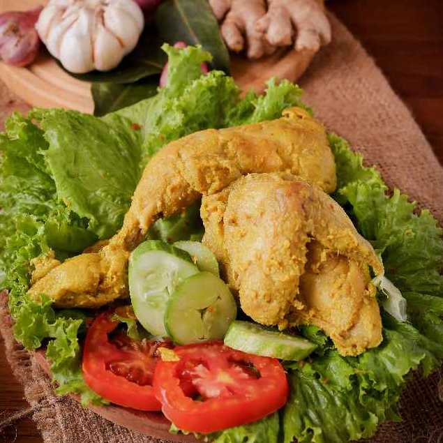 

Ayam Ungkep/Marinasi Bumbu Kuning Inagreen