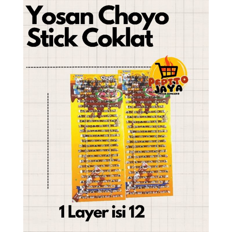 

Yosan Choyo Stick Coklat