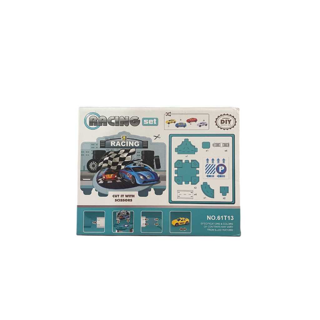 [KIDSWORLD ]Mainan Anak POLICE / TRUCK CATAPULT ASSEMBLE DIY Puzzle Fun DIY Scene