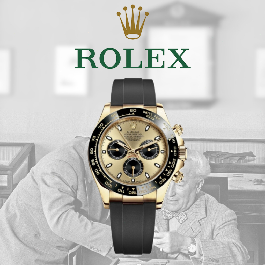 【 ✅100% Original 】Rolex Jam tangan Rolex pria Cosmograph Daytona watch Swiss Tahan Air Gerakan Mekan