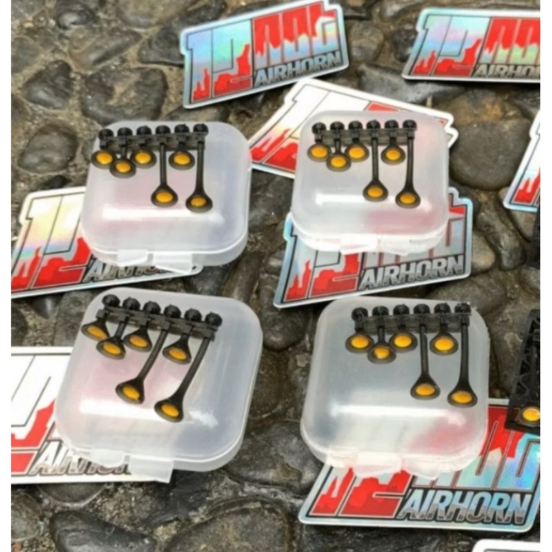 Corong Basuri 12not  Kuning | Corong Basuri bus miniatur dan mobil Mini | Corong Miniatur  Basuri By