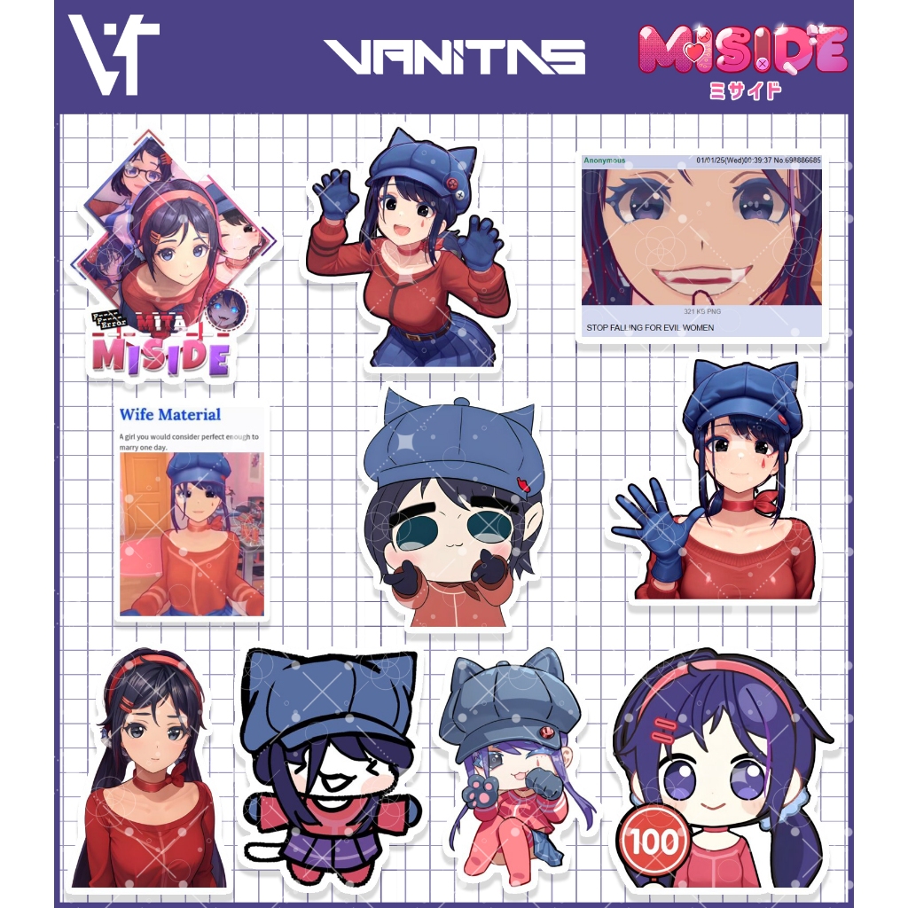 

Stiker/Sticker | Miside - Mita | Sticker HP Aesthetic