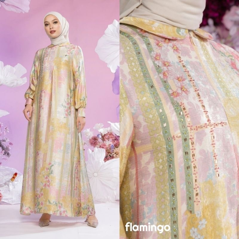 ISVARA DRESS Muda.id FLAMINGO