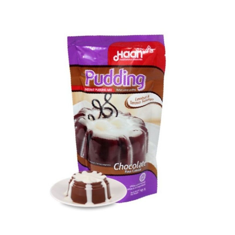 

haan pudding chocolate pouch