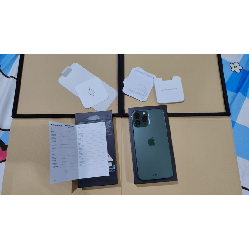 iphone 13 promax 128 gb green