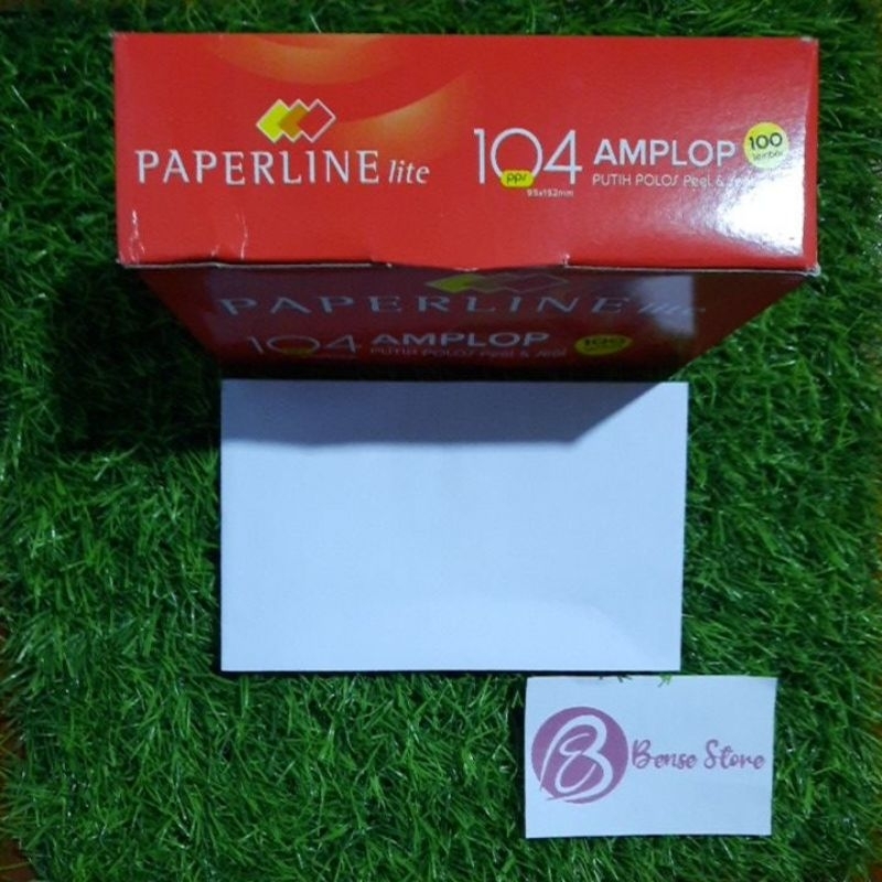 

Amplop Paperline Lite 104 PPS / Amplop Putih Polos