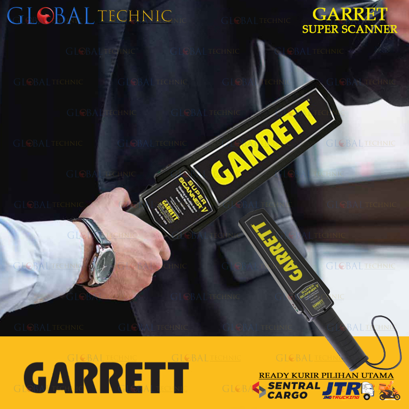 Garret Metal Detector Super Scanner / Garrett Tongkat Pendeteksi Logam