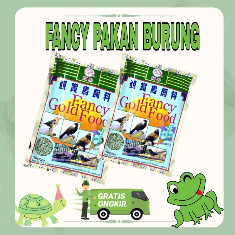 fancy hijau gold food fancy voer hijau premium