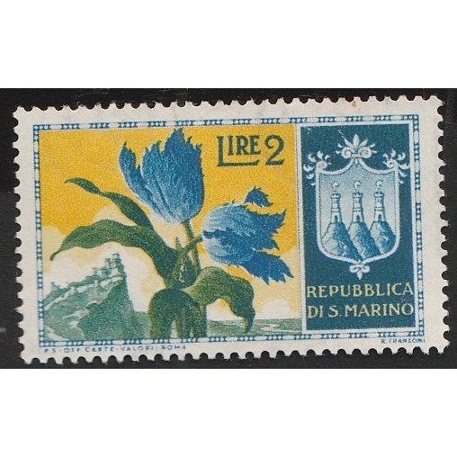 

A 11486 SATU BUAH PRANGKO SAN MARINO NOMINAL 2 LIRE TEMA TANAMAN BUNGA DENGAN KONDISI BELUM ADA CAP