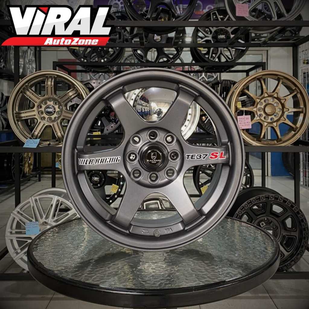 Velg Mobil Ring 15 HSR TL TE37 SL R15 UNTUK AVANZA , BRIO , LANCER , AGYA