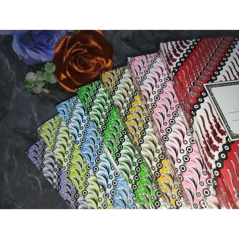 

Buku tulis Batik panjang ekspedisi | 100 lembar